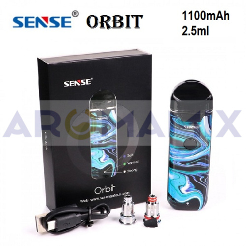 Sense Orbit Pod Kit 1100mAh купить в Москве, Vape, Вейп, Электронные сигареты, Жидкости