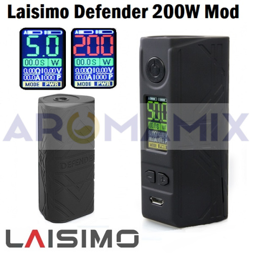 Laisimo Defender 200w Mod купить в Москве, Vape, Вейп, Электронные сигареты, Жидкости фото 5
