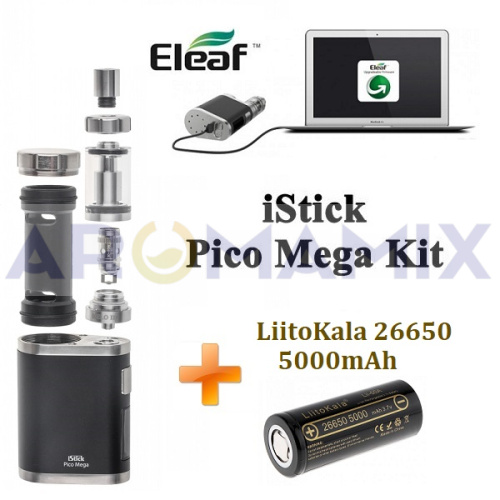 iStick Pico Mega TC Full Kit с аккумулятором (оригинал) купить в Москве, Vape, Вейп, Электронные сигареты, Жидкости фото 2