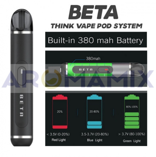 Think Vape Beta Pod System Kit 380mah купить в Москве, Vape, Вейп, Электронные сигареты, Жидкости