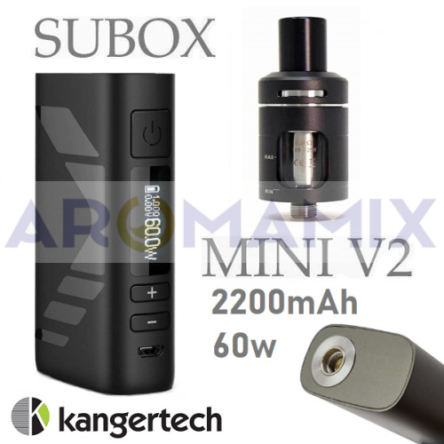 KangerTech Subox Mini V2 50W Kit 2200mAh купить в Москве, Vape, Вейп, Электронные сигареты, Жидкости фото 4