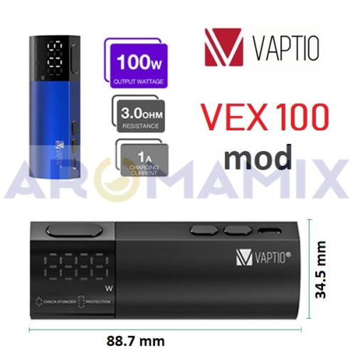 Vaptio VEX 100 mod купить в Москве, Vape, Вейп, Электронные сигареты, Жидкости фото 2