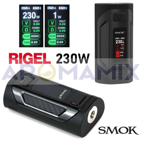 Smok Rigel 230W Mod купить в Москве, Vape, Вейп, Электронные сигареты, Жидкости фото 2