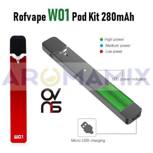 Rofvape W01 Pod Kit 280mAh купить в Москве, Vape, Вейп, Электронные сигареты, Жидкости фото 3