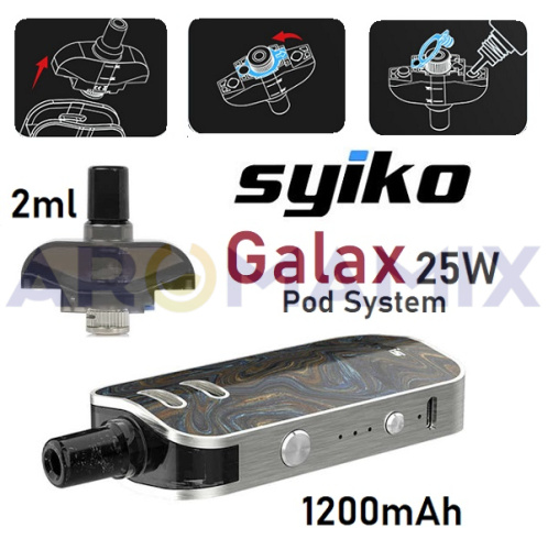 Syiko Galax 25W Pod 1200mAh купить в Москве, Vape, Вейп, Электронные сигареты, Жидкости фото 3