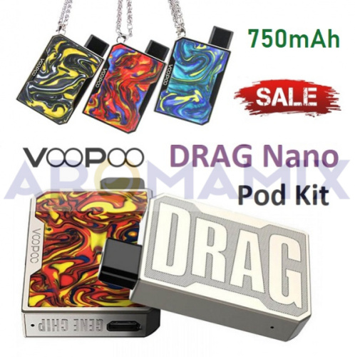 VooPoo Drag Nano POD Kit купить в Москве, Vape, Вейп, Электронные сигареты, Жидкости