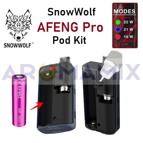 Sigelei SnowWolf Afeng Pro купить в Москве, Vape, Вейп, Электронные сигареты, Жидкости фото 5