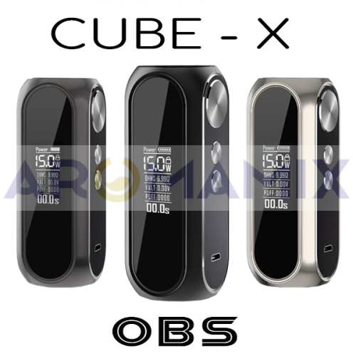OBS Cube X 80W Mod (18650) купить в Москве, Vape, Вейп, Электронные сигареты, Жидкости