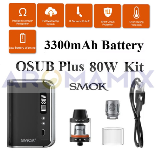 Smok Osub Plus Kit 80W (оригинал) купить в Москве, Vape, Вейп, Электронные сигареты, Жидкости фото 4