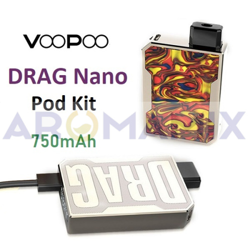 VooPoo Drag Nano POD Kit купить в Москве, Vape, Вейп, Электронные сигареты, Жидкости фото 4