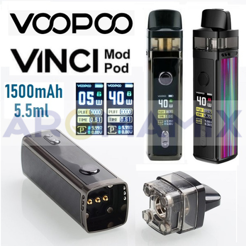 Voopoo VINCI 1500mAh купить в Москве, Vape, Вейп, Электронные сигареты, Жидкости фото 3