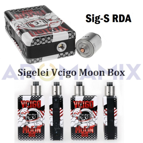 Sigelei Vcigo Moon Box 200W Mod Sig-S RDA Kit купить в Москве, Vape, Вейп, Электронные сигареты, Жидкости фото 5