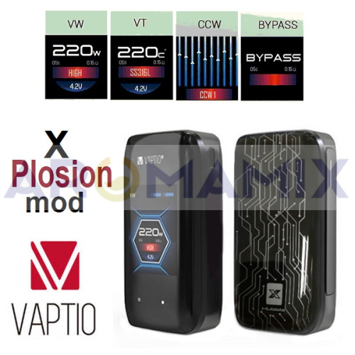 Vaptio X-Plosion mod купить в Москве, Vape, Вейп, Электронные сигареты, Жидкости фото 2