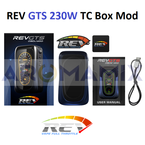 REV GTS 230W TC Mod купить в Москве, Vape, Вейп, Электронные сигареты, Жидкости фото 6