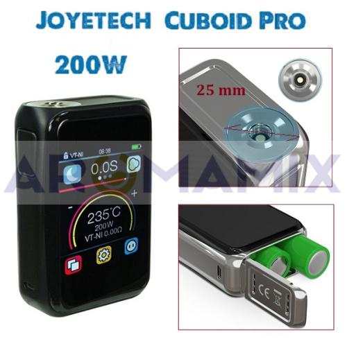 Joyetech Cuboid PRO Touch Screen 200W TC MOD купить в Москве, Vape, Вейп, Электронные сигареты, Жидкости фото 3
