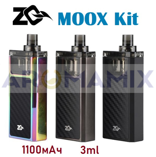 ZQ MOOX Kit 1100mAh купить в Москве, Vape, Вейп, Электронные сигареты, Жидкости