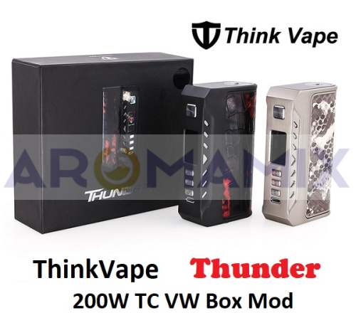 Think Vape Thunder 200W TC Mod купить в Москве, Vape, Вейп, Электронные сигареты, Жидкости фото 6