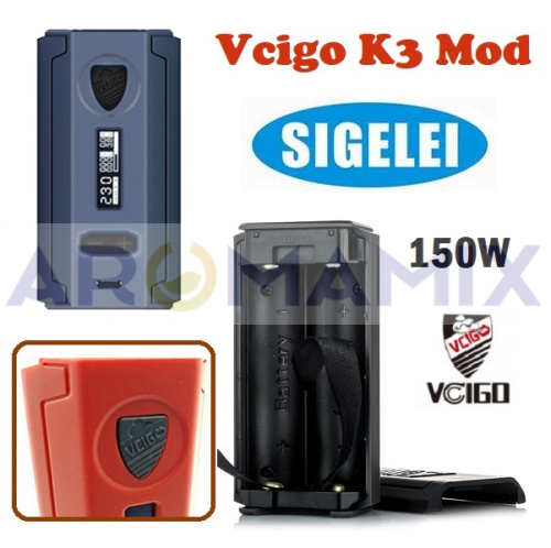 Sigelei Vcigo K3 150W Mod (оригинал) купить в Москве, Vape, Вейп, Электронные сигареты, Жидкости фото 3