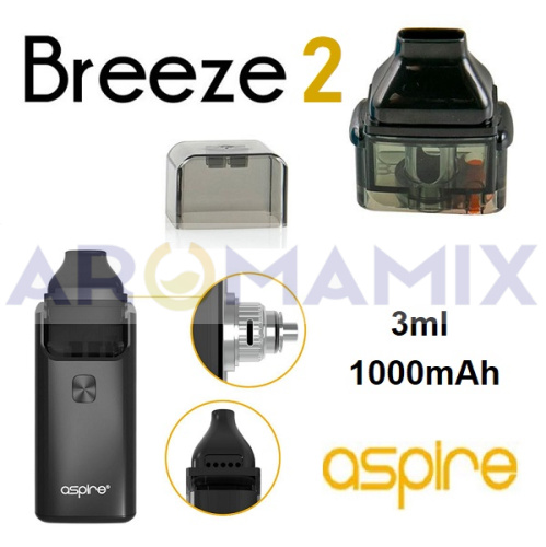 Aspire Breeze 2 Kit 1000mAh купить в Москве, Vape, Вейп, Электронные сигареты, Жидкости фото 4