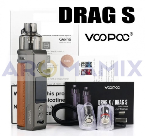 Voopoo Drag S Pod Kit купить в Москве, Vape, Вейп, Электронные сигареты, Жидкости