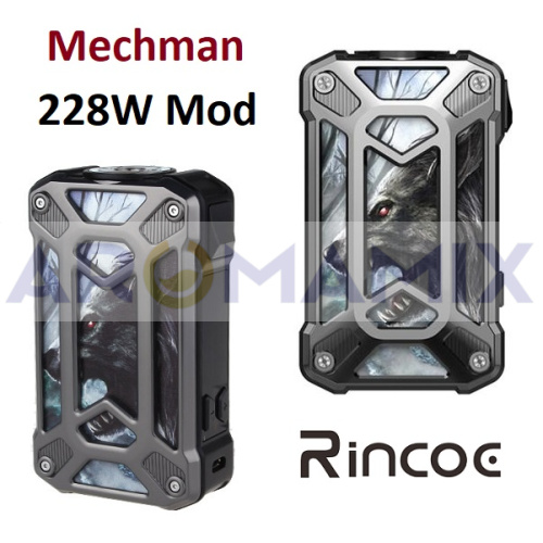 Rincoe Mechman 228W Mod купить в Москве, Vape, Вейп, Электронные сигареты, Жидкости фото 4