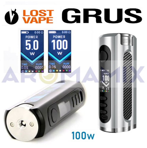 Lost Vape GRUS 100W Mod купить в Москве, Vape, Вейп, Электронные сигареты, Жидкости фото 3