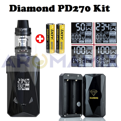 IJOY Diamond PD270 Kit (с аккум) купить в Москве, Vape, Вейп, Электронные сигареты, Жидкости фото 3