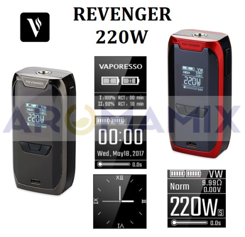 Vaporesso Revenger 220W (оригинал) купить в Москве, Vape, Вейп, Электронные сигареты, Жидкости фото 2