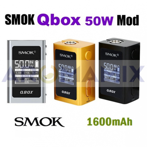 Smok Q-Box 50w 1600 мАч mod купить в Москве, Vape, Вейп, Электронные сигареты, Жидкости