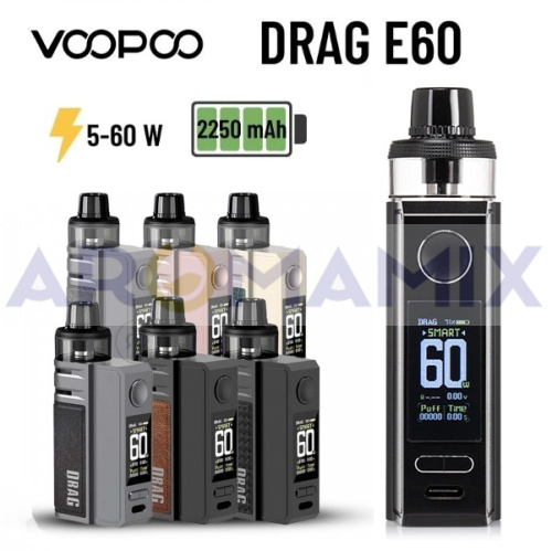 VooPoo DRAG E60 купить в Москве, Vape, Вейп, Электронные сигареты, Жидкости фото 5
