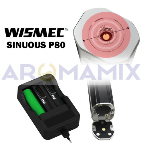 Wismec Sinuous P80 (оригинал) купить в Москве, Vape, Вейп, Электронные сигареты, Жидкости фото 3