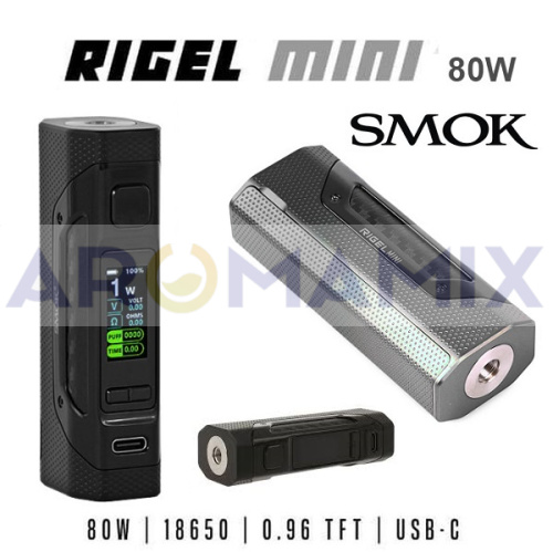 Smok Rigel Mini 80W Mod купить в Москве, Vape, Вейп, Электронные сигареты, Жидкости фото 3