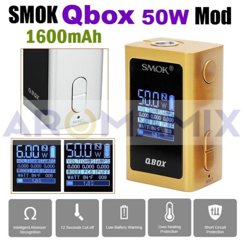 Smok Q-Box 50w 1600 мАч mod купить в Москве, Vape, Вейп, Электронные сигареты, Жидкости фото 4