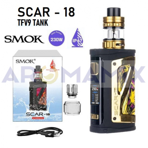 SMOK SCAR-18 230W Kit купить в Москве, Vape, Вейп, Электронные сигареты, Жидкости