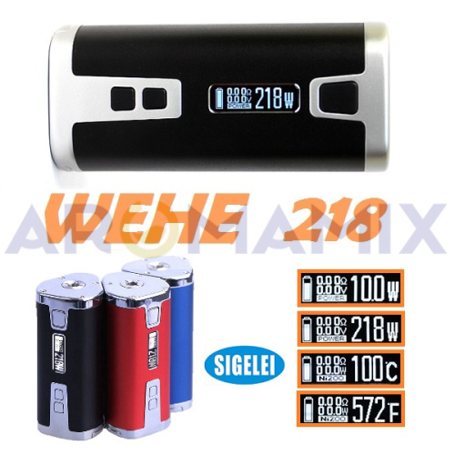 Sigelei Wehe 218 TC MOD (оригинал) купить в Москве, Vape, Вейп, Электронные сигареты, Жидкости