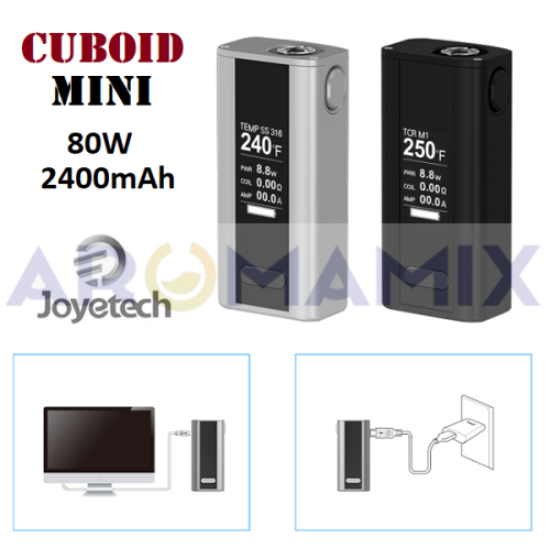 Joyetech Cuboid Mini 80W 2400 mAh TC Mod купить в Москве, Vape, Вейп, Электронные сигареты, Жидкости фото 4