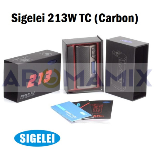 Sigelei 213W Carbon (оригинал) купить в Москве, Vape, Вейп, Электронные сигареты, Жидкости фото 2
