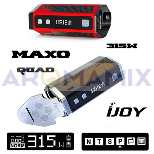 iJoy Maxo Quad 315W TC купить в Москве, Vape, Вейп, Электронные сигареты, Жидкости фото 2
