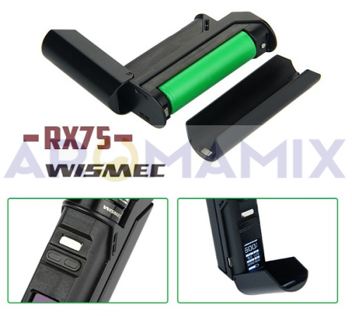 Wismec Reuleaux RX75 TC Mod купить в Москве, Vape, Вейп, Электронные сигареты, Жидкости фото 5