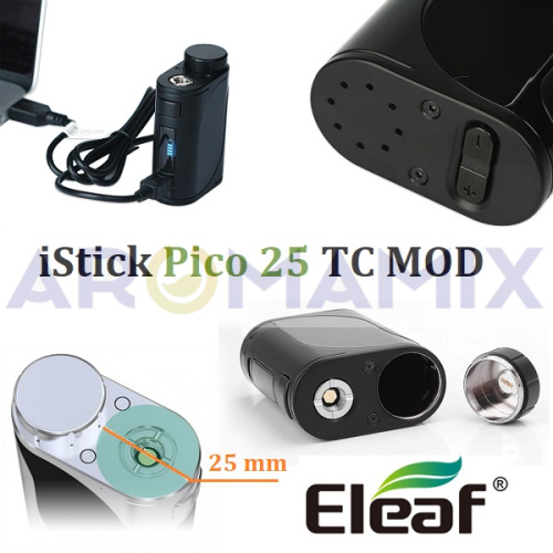  iStick Pico 25 mod (оригинал) купить в Москве, Vape, Вейп, Электронные сигареты, Жидкости фото 3