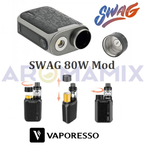 Vaporesso SWAG 80W Mod (оригинал) купить в Москве, Vape, Вейп, Электронные сигареты, Жидкости фото 4