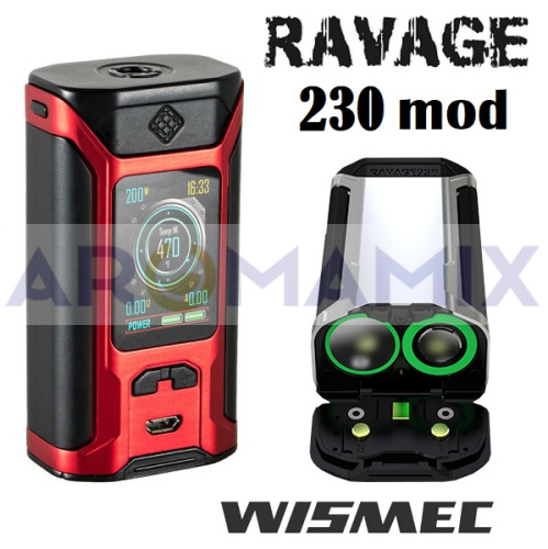 Wismec Sinuous Ravage230 mod (оригинал) купить в Москве, Vape, Вейп, Электронные сигареты, Жидкости фото 2