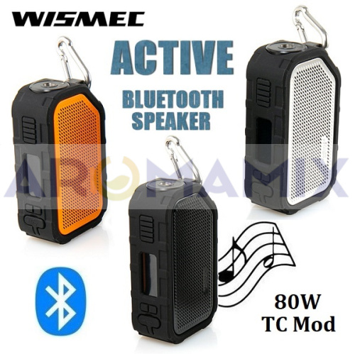 Wismec Active Bluetooth Music mod 2100mAh купить в Москве, Vape, Вейп, Электронные сигареты, Жидкости