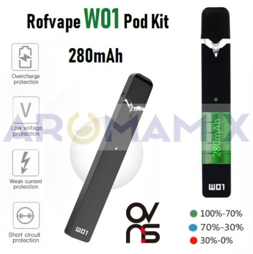 Rofvape W01 Pod Kit 280mAh купить в Москве, Vape, Вейп, Электронные сигареты, Жидкости