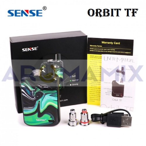 Sense Orbit TF Pod Kit 1100mAh купить в Москве, Vape, Вейп, Электронные сигареты, Жидкости