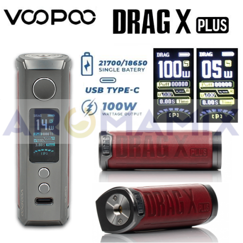 Voopoo Drag X Plus 100W mod купить в Москве, Vape, Вейп, Электронные сигареты, Жидкости