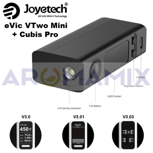 JoyeTech eVic VTwo Mini TC 75W Kit купить в Москве, Vape, Вейп, Электронные сигареты, Жидкости фото 4