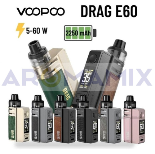 VooPoo DRAG E60 купить в Москве, Vape, Вейп, Электронные сигареты, Жидкости