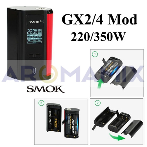 Smok GX2/4 350W Box Mod купить в Москве, Vape, Вейп, Электронные сигареты, Жидкости фото 5