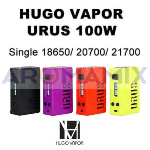 Hugo Vapor URUS 100W Black TC Mod купить в Москве, Vape, Вейп, Электронные сигареты, Жидкости
